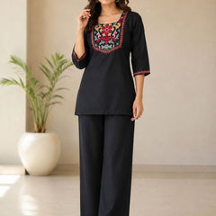 Aafrin Embroidered Co-ord Set