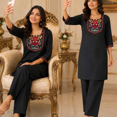 Aafrin Embroidered Co-ord Set