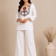 Aafrin Embroidered Co-ord Set