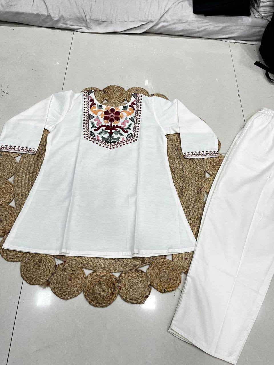 Aafrin Embroidered Co-ord Set