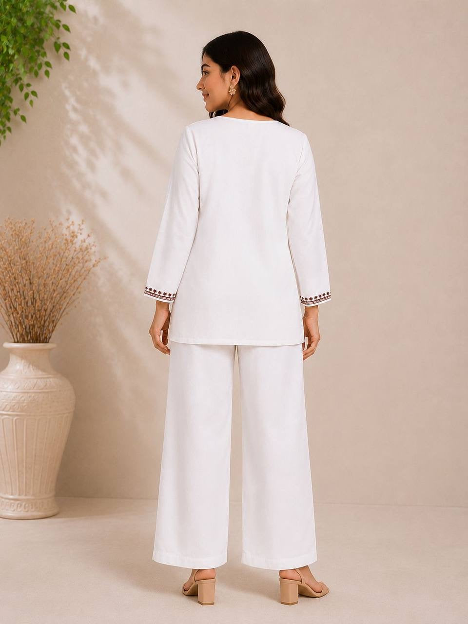 Aafrin Embroidered Co-ord Set