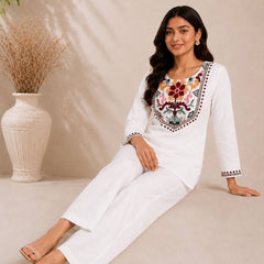 Aafrin Embroidered Co-ord Set