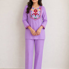 Aafrin Embroidered Co-ord Set