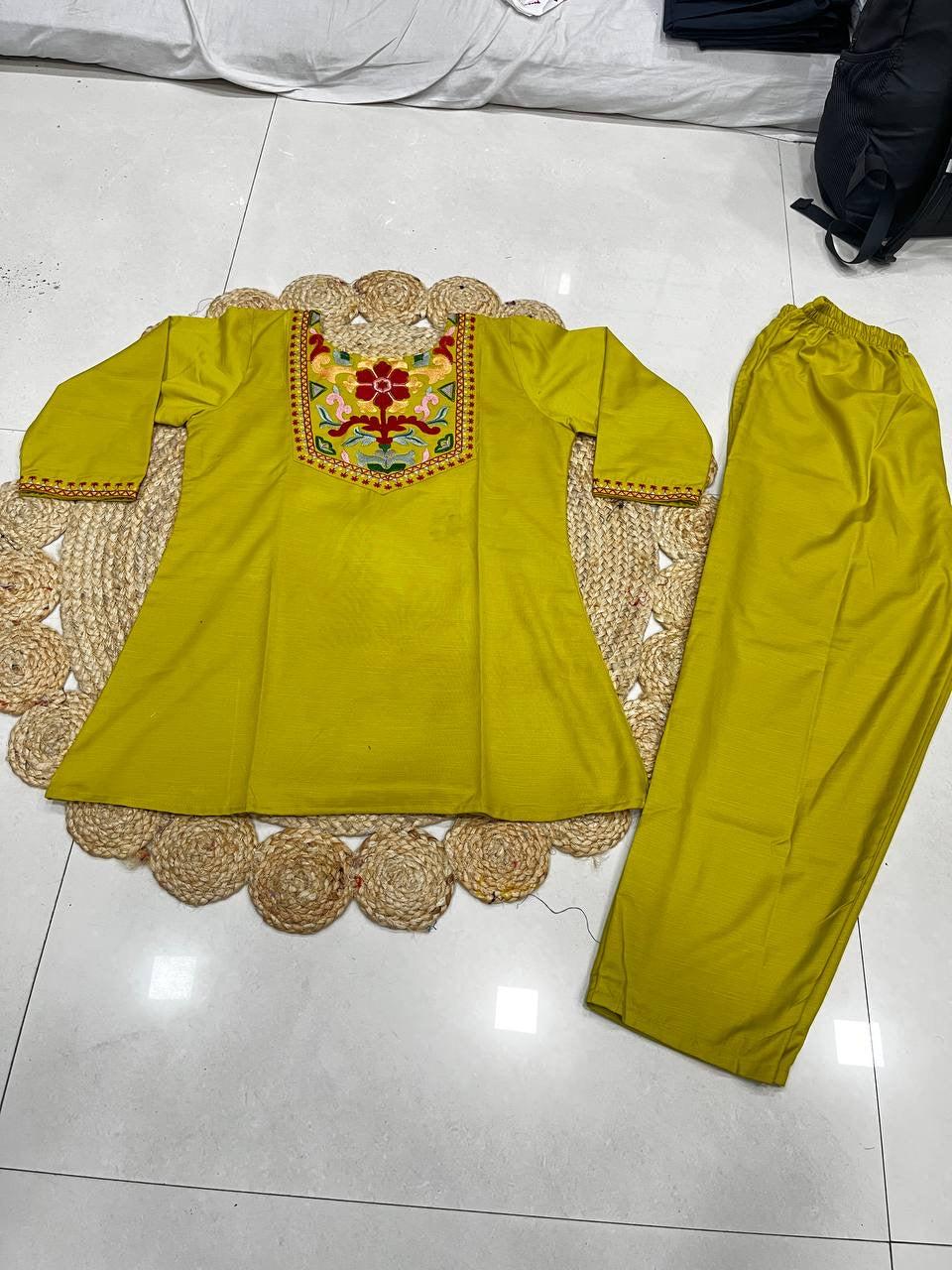 Aafrin Embroidered Co-ord Set