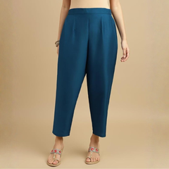 Teal Blue rayon slub 3-piece suit set image 6